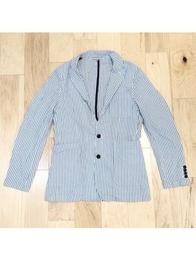 Burberry London Men’s Serpentine Seersucker Sport Coat Blazer
